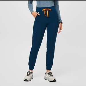 Deep Reef High Waisted Zamora - Jogger Scrub Pant™